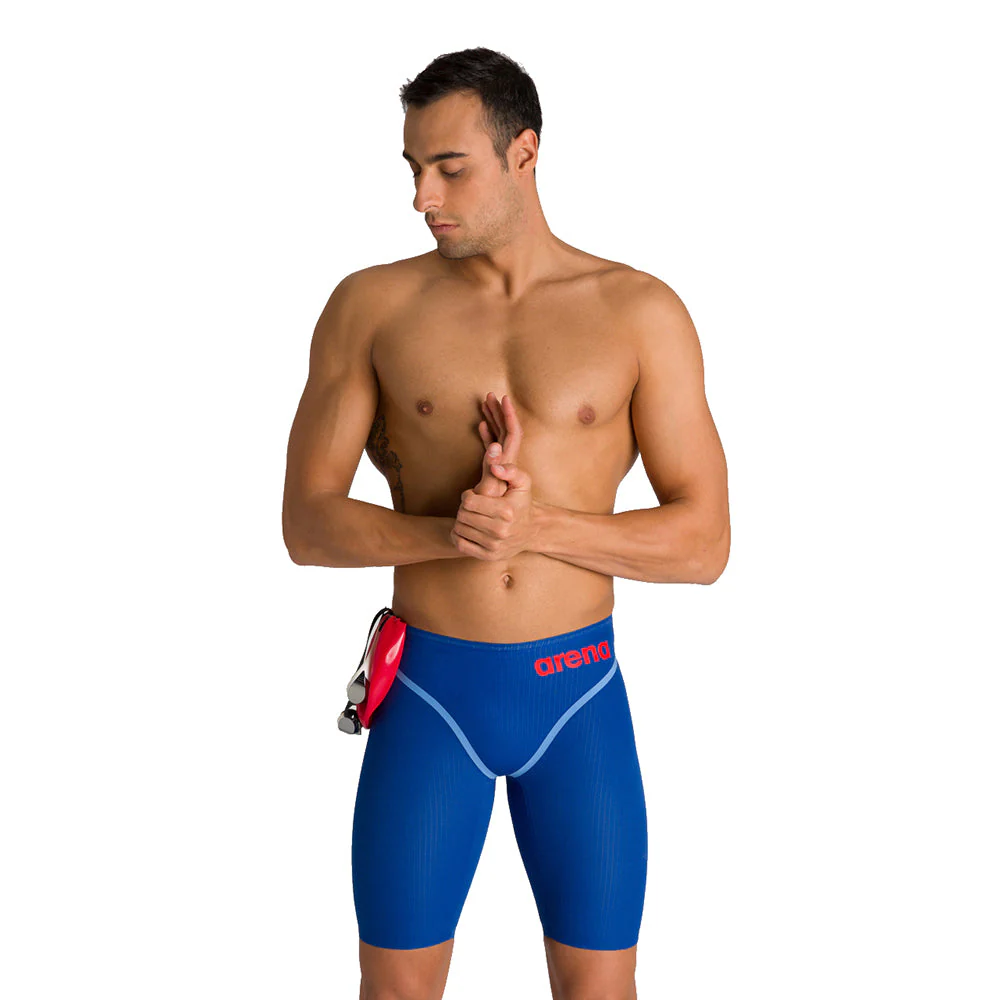 ARENA Man Jammer Competition POWERSKIN CARBON CORE FX 003659 730 Ocean Blue - immagine 2